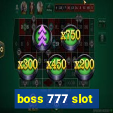 boss 777 slot