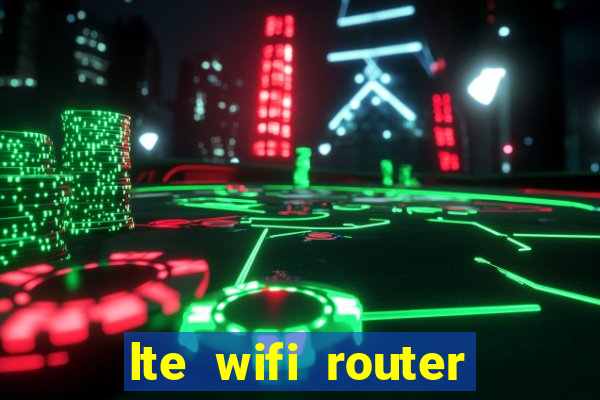 lte wifi router with sim card slot